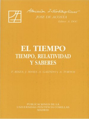 cover image of El tiempo
